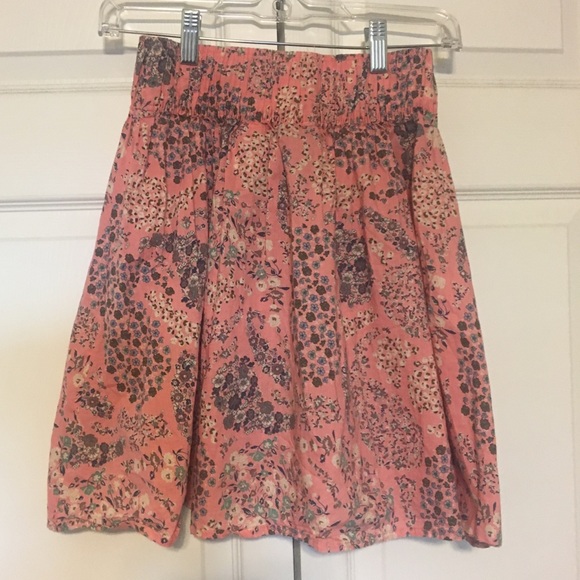 Floral Pink H&M Skirt - Picture 1 of 3